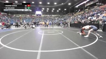 126 lbs Quarterfinal - Frankie Garcia, Bonner Springs HS vs Jet Millison, Basehor-Linwood HS