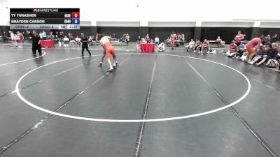 175 lbs Ty Thrasher, Oklahoma Red vs Brayden Carson, California Gold