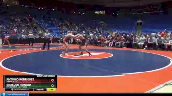 160 lbs Finals (8 Team) - Antonio Rodriguez, Antioch vs Braeden Heinold, Mahomet (M.-Seymour)