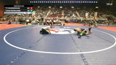 3A-126 lbs Quarterfinal - Ty Scarborough, Burns/Pine Bluffs vs Colin McWilliams, Lander Valley