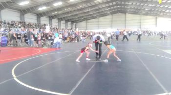 46 lbs Quarterfinal - Megan Gulley, Valley Bad Boys vs Scout Garcia, Capital City Jr Wrestling