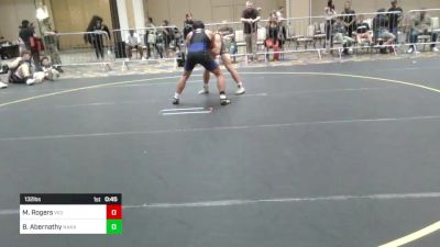 132 lbs 3rd Place - Makaio Rogers, Vici WC vs Blake Abernathy, Nakamura Wrestling