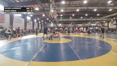 135 lbs Placement - Hayden Lauterback, Mat Assassins White vs Daniel Roman, Scorpions