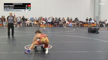 132 lbs Round 4 (6 Team) - Wyatt Bunch, Refinery Wrestling vs Jayden Stitt, Missouri Outlaws