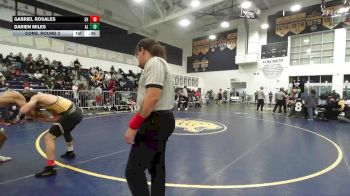 138 lbs Cons. Round 2 - Darien Miles, Alta Loma vs Gabriel Rosales, Sunny Hills