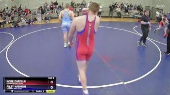 215 lbs Cons. Round 3 - Kobe Zurfluh, Lebanon Mat Club vs Riley Harmon, Tombey Mat Club