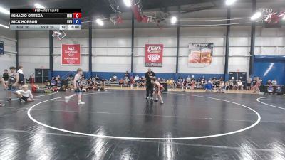 105 lbs Ignacio Ortega, Indiana vs Nick Hobson, New York Blue