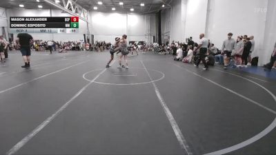 120 lbs Round 1 (4 Team) - Mason Alexander, BC Predators vs Dominic Esposito, Maryland Mallets
