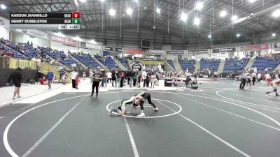 82 lbs Final - Karson Jaramillo, Dragon Wrestling CO vs Henry Dumbleton, Bear Cave WC