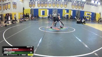 132 lbs Cons. Round 2 - Christian Stibich, Dr. Lennard Sr vs Aiden Gomez, Winter Haven