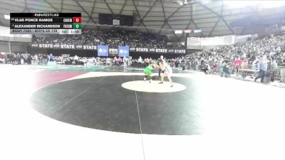 Boys 2A 138 lbs Champ. Round 1 - Vlad Ponce Ramos, Chief Sealth vs Alexander Richardson, Foss