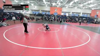 157 lbs Cons. Round 2 - Wyatt Kent, Lycoming vs Treyden Saxer, Penn State Behrend