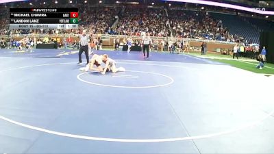 D3-113 lbs Champ. Round 1 - Landon Lanz, Portland vs Michael Chavira, Hart HS