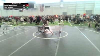 109 lbs Consi Of 8 #2 - Christian Alvarez, DUB Wrestling vs Luke Flores, Osoway