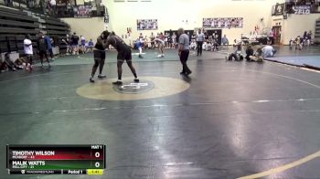 285 lbs Round 2 (10 Team) - Malik Watts, Pell City vs Timothy Wilson, Mcadory