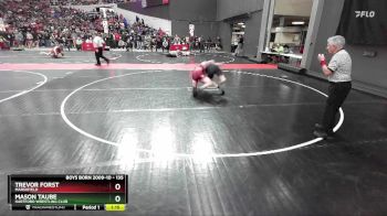 135 lbs Quarterfinal - Trevor Forst, Marshfield vs Mason Taube, Hartford Wrestling Club