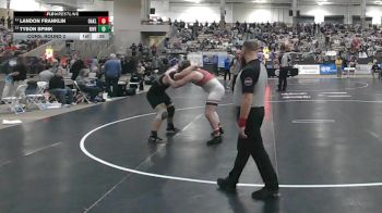 AA 215 lbs Cons. Round 2 - Landon Franklin, Oakland High School vs Tyson Spink, Riverdale High School