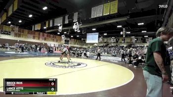 190 lbs Champ. Round 2 - Lance Vitte, Murrieta Mesa vs Brock Rios, Frontier