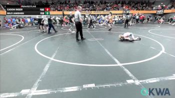 61 lbs Quarterfinal - Cason Inger, Powerhouse vs Milo Jamshidi, Prime Wrestling