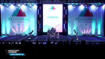 United Elite Cheer - COURAGE [2025 L2 Senior - D2 Day 1] 2025 The Southwest Regional Summit