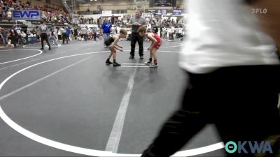 61 lbs Consi Of 8 #2 - Wesley Brock, Unaffiliated vs Beckam Freeman, Shelton Wrestling Academy