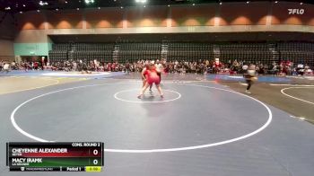 235 lbs Cons. Round 2 - Macy Iramk, La Grande vs Cheyenne Alexander, Beyer