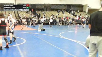 128-H lbs Round Of 16 - Tommy Arms, Conrad Science vs Brandon Lucia, Washington Twp