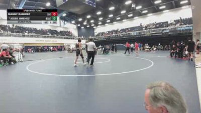 141 lbs Semifinal - Jesse Jimenez, Mt. San Antonio College vs Manny Ramirez, Santa Ana College