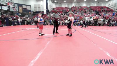 Rr Rnd 2 - Rhett Miller, Mannford Pirate Youth Wrestling vs Colt Inguarm, Ponca City Wildcat Wrestling