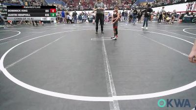 49 lbs Consi Of 16 #2 - Austin Galaviz, Tuttle Wrestling Club vs Briggs Cole, Weatherford Youth Wrestling