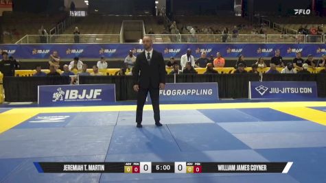 William James Coyner vs Jeremiah T. Martin 2026 Pan Jiu Jitsu IBJJF Championship