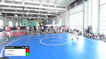 113 lbs 2nd Place - Talen Eck, Afwc vs Kai Villasenor, Silver Back WC