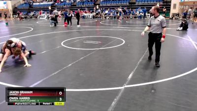 150 lbs Round 4 - Jaxon Graham, Amherst vs Owen Harris, Sedgwick County/Fleming