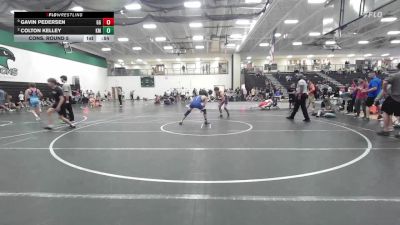 150 lbs Cons. Round 5 - Colton Kelley, Kearney Matcats vs Gavin Pedersen, GI Grapplers