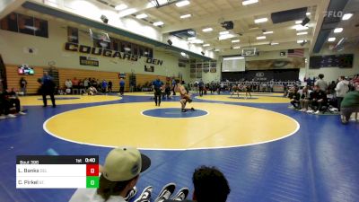 153 lbs Consi Of 16 #1 - Logan Banks, Del Oro vs Caiden Pirkel, St. Edward (OH)