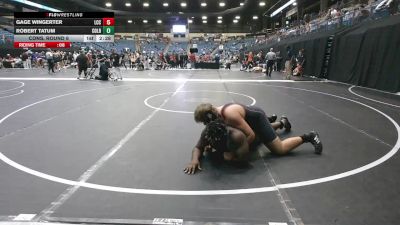 285 lbs Cons. Round 6 - Robert Tatum, Colby Community College vs Gage Wingerter, Labette Community College