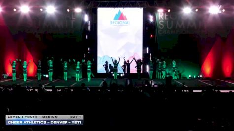 Cheer Athletics - Denver - YET1 [2026 L1 Youth - Medium Day 1] 2026 The West Regional Summit