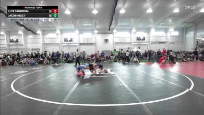 E-112 lbs Round Robin 3 - Luis Sandoval, VA vs Jacob Kelly, MI