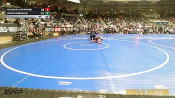 70 lbs Consolation - Jackson LaFontaine, Simmons Academy Of Wrestling vs Jaxtin Gonzales, Steel City Reloaded