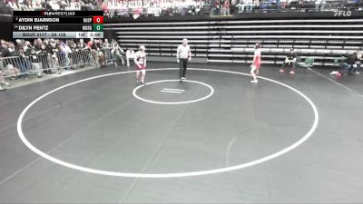 3A 126 lbs Cons. Round 1 - Dilyn Pentz, Morgan vs Aydin Bjarnson, North Sanpete