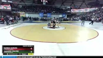 Champ. Round 2 - Madison Coulter, Puyallup (Girls) vs Sumina Gurung, Lindbergh (Girls)