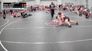 126 lbs Round 2 (6 Team) - Masón Whitney, Mat Assassins vs Ben Southern, The Factory