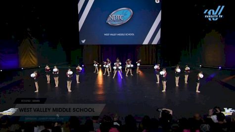 West Valley Middle School [2025 Junior High - Pom Semis] 2025 UDA National Dance Team Championship