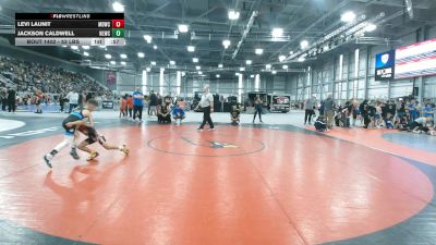 56 lbs 3rd Place Match - Jackson Caldwell, No Limits Wrestling Club vs Levi Launit, Mat Demon Wrestling Club