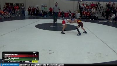 59 lbs Round 3 (4 Team) - Tyler Sanford, Dragon WC vs Mason Merkel, Mater Dei