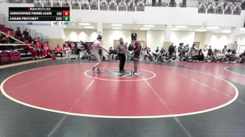 165 lbs Round 1 (16 Team) - Christopher Pierre-Louis, Gainesville vs Logan Pritchett, Creekview