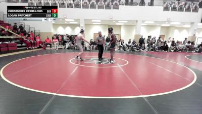 165 lbs Round 1 (16 Team) - Christopher Pierre-Louis, Gainesville vs Logan Pritchett, Creekview