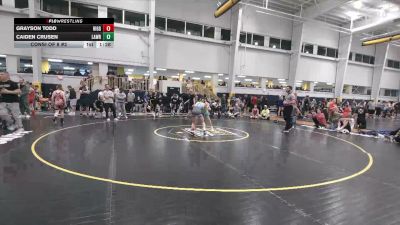 95 lbs Consi Of 8 #2 - Grayson Todd, Higganum vs Caiden Crusen, Lawrence