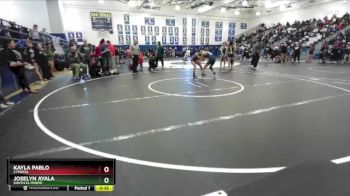 105 lbs Cons. Round 5 - Kayla Pablo, Cypress vs Joselyn Ayala, South El Monte