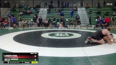 285 lbs Cons. Round 2 - Landon Pena, St. Mary`s Rutherford vs Bryce Heerink, Gonzaga